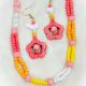 SET Pink/Y/O/W Bird Bead