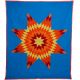 Star QuiltTeal Backgournd Mult