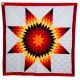 Star Quilt Reds, Black, Orange & Yellow