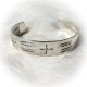 Bracelet SS Cuff w/ Design