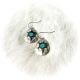 Earrings SS Turq Turtle