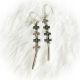 Earrings Multi-Cross SS Bar