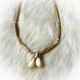 Necklace Gold Elk Tooth