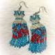 Earrings MMIW Teal Dress
