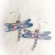 Earrings Dragonfly Charm