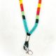 Keychain Seafoam Gr Beaded