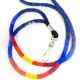 Lanyard Blue Multi Beaded