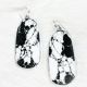 Earrings White Buffalo Long