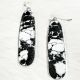 Earrings Oval White Buffalo