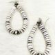 Earrings Wampum Shell Loops