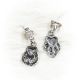 Earrings Posts Wolf Paws