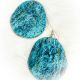 Earrings Turquoise Slab Chunk