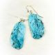 Earrings Light Turquoise Slab