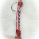 Keychain Horse Hair Red & Blue