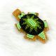 Keychain Turtle Black&Green