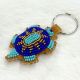 Keychain Turtle Gold&RoyalBlue