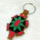 Keychain Turtle BrightPink&Gre