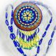 Medallion Royal Blue&Yellow