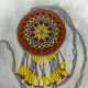Medallion Silver/Rust/Yellow