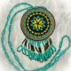 Medallion Black/Aqua/Yellow
