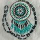 Medallion White/Aqua/Black