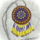 Medallion Silver/Purple/Yellow