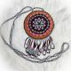 Medallion Pink/Black/silver