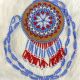 Medallion Periwinkle/Red/Wht