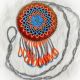 Medallion Blue/Orange/Silver