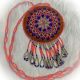 Medallion Pink/Royal Blue/ Sil