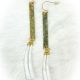 Earrings Brass & Dentalium