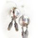 Earrings Wilma Mankiller Coin