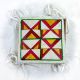 Parfleche Box Red Triangles