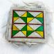 Parfleche Box Yellow/Gr Triang