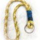 Key Chain Bright Blue Beads