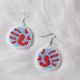 Earrings Baby Blue MMIR Beaded