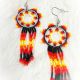 Earrings DC Blk/R/Y/O/W