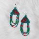 Earrings MMIW Emerald Green