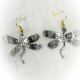 Earrings Dragonfly Suns Silver