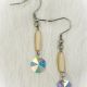 Earrings Round Crystal Gem Bea