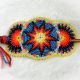 HAIR Blue 3 Circle Beaded