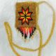 POUCH Gold Star Beaded