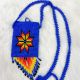 POUCH Periwinkle Star Beaded