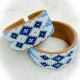 Bracelet Blues&Purple Beaded