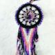 Dream Catcher Purple Beaded