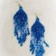 Earrings Bright Blue & Clear 9