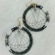 Earrings RND DC Black