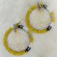 Earrings RND DC Yellow
