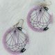 Earrings RND DC Lavender