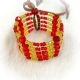 Bracelet Red&Gold 5 Layer Brac